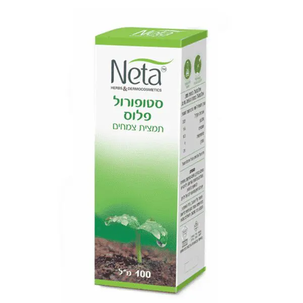 סטופורול פלוס להורדת כולסטרול – 100 מ”ל -נטע – Neta