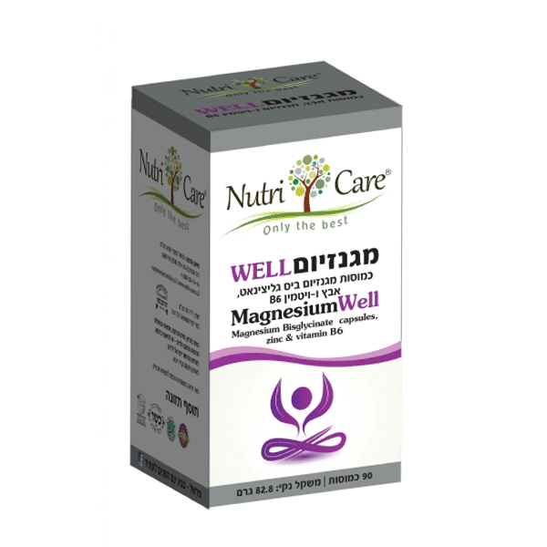 מגנזיום well – מכיל 90 כמוסות – נוטריקר