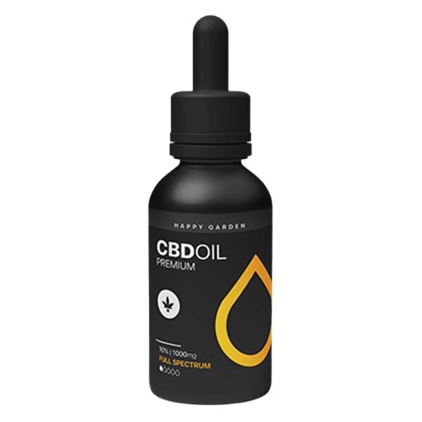 שמן CBD‏ 10% – (1,000 מ”ג) פול ספקטרום – 10 מ”ל – הפי גרדן Happy Garden